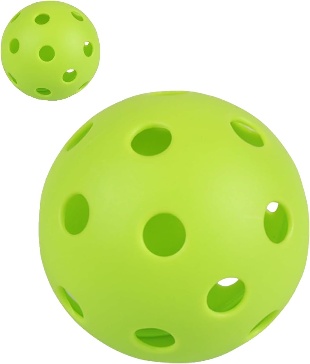 Premium Indoor Pickleball Bälle im Netz - 40 Löcher, 26g, Nahtlos & Robust